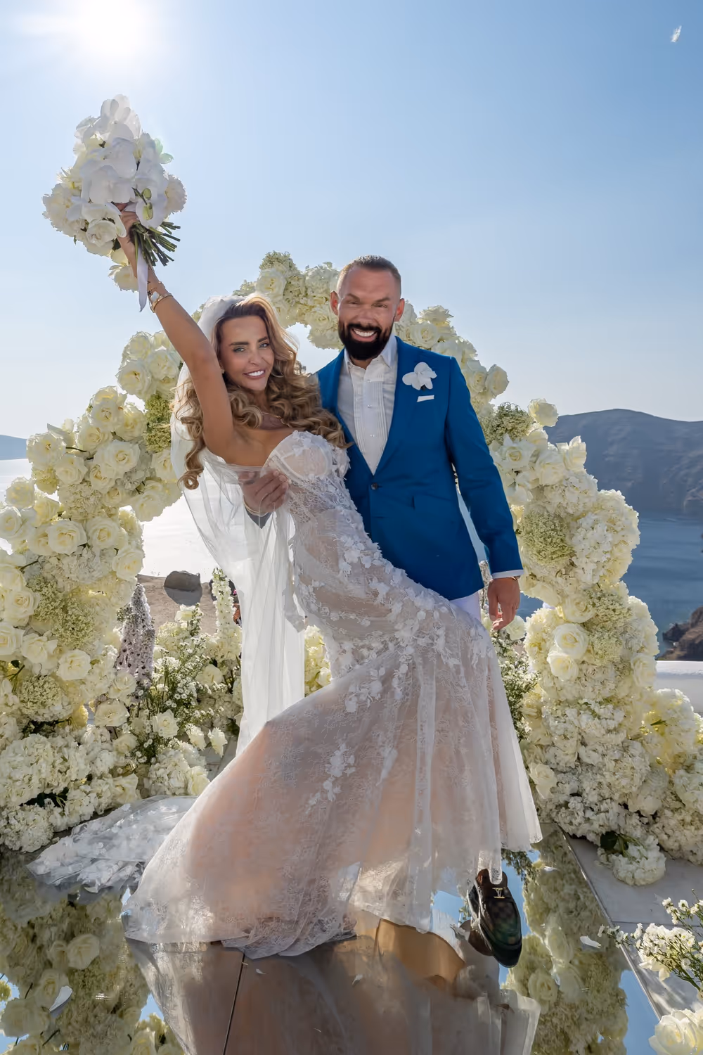 Wedding in Santorini Photo no. 76