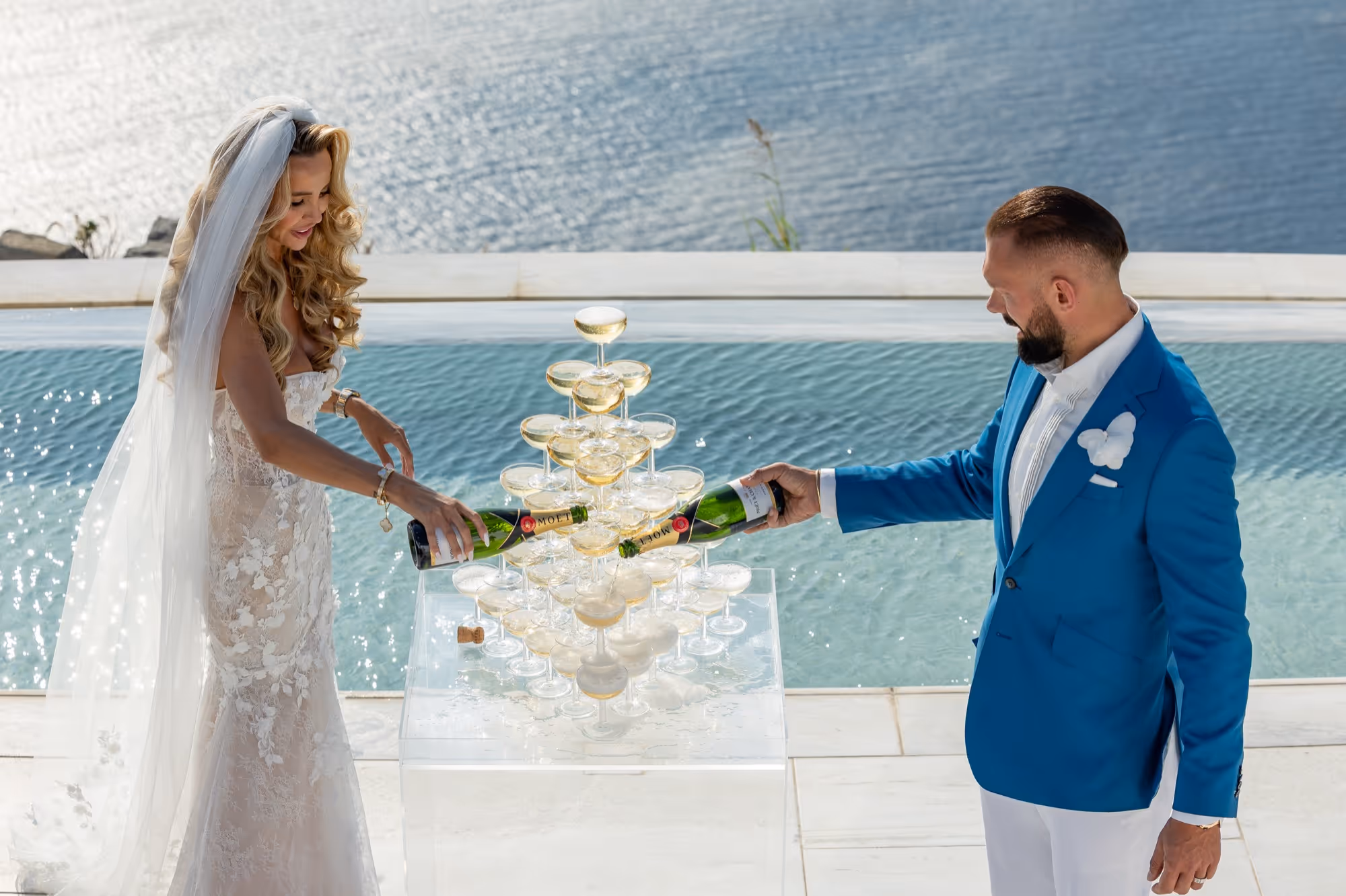 Wedding in Santorini Photo no. 139