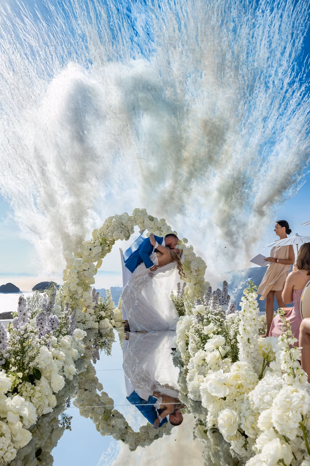 Wedding in Santorini Photo no. 95