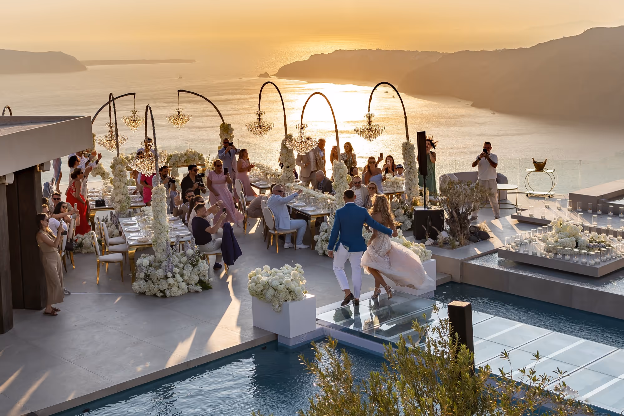 Wedding in Santorini Photo no. 96